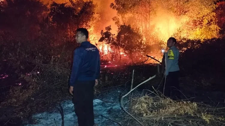 Kebakaran Lahan Cempa Dipadamkan, Polisi Dalami Sumber Api