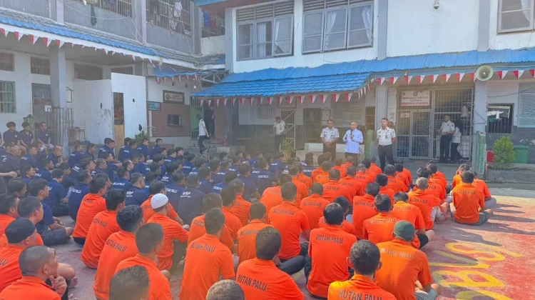 Kemenkum Sulteng Sosialisasikan Bantuan Hukum Gratis di Rutan Palu