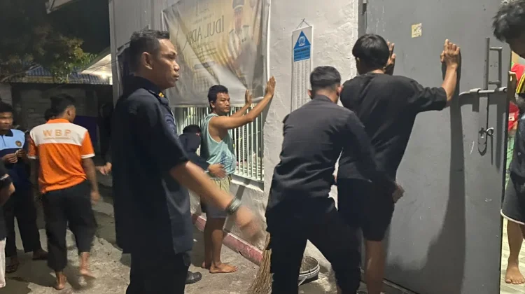 Lapas Ampana Bersama TNI-Polri dan BNNK Bergerak