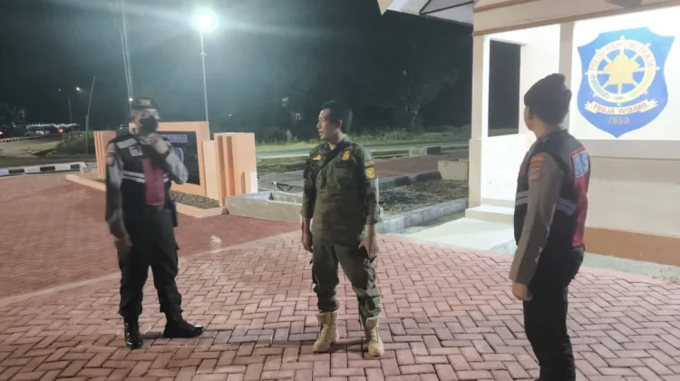 Cegah Gangguan Kamtibmas Sat Samapta Polres Touna Intentensifkan Patroli Malam