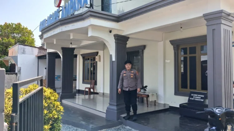 Polres Touna Tingkatkan Patroli Dialogis dan Monitoring Ibadah Minggu