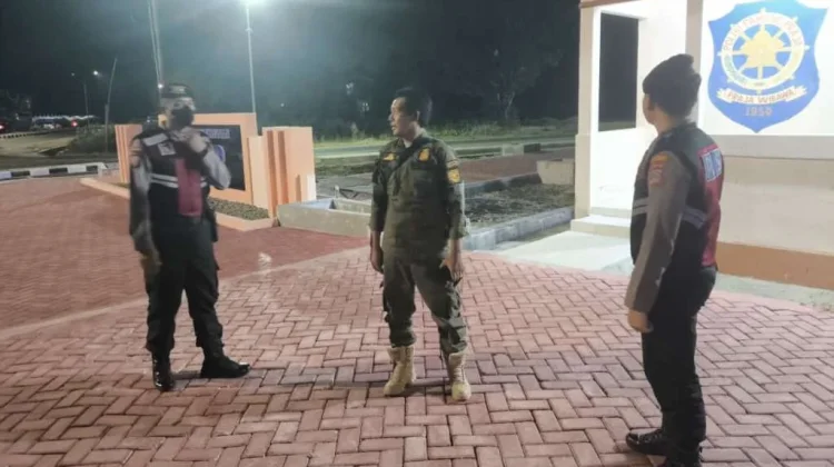 Antisipasi Kamtibmas, Samapta Polres Touna Intensifkan Patroli Malam