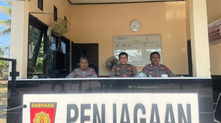 Jaga Mako 24 Jam, Samapta Polres Touna Pastikan Pelayanan Berjalan Optimal