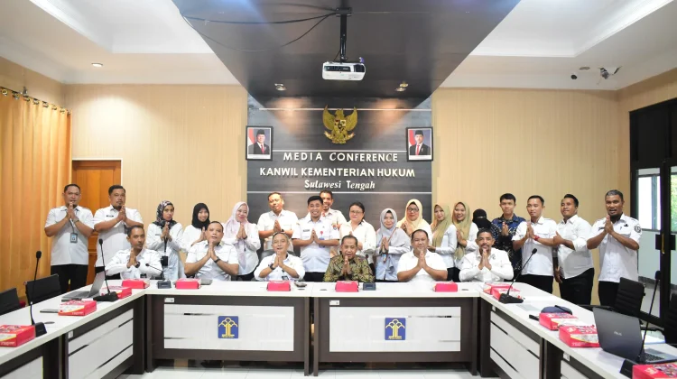 Kemenkum Sulteng Harmonisasi Ranperbup Pengelolaan Aset Banggai Laut
