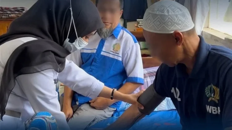 Lapas Luwuk Gelar Kontrol Kesehatan Keliling bagi Warga Binaan