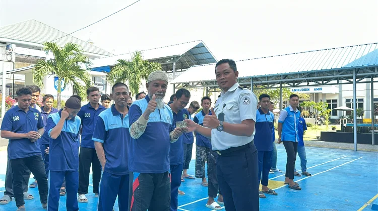 Lapas Luwuk Salurkan Rp5,945 Juta Upah Premi Warga Binaan