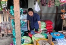 Polres Touna Pantau Perkembangan Harga Sembako
