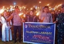 Bupati Touna, Pawai Obor Tak Sekedar Tradisi Seremonial