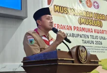 Muslub Pramuka Touna Perkuat Konsolidasi Organisasi
