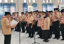 Musyawarah Luar Biasa, Kwarcab Touna Teguhkan Komitmen Pembinaan