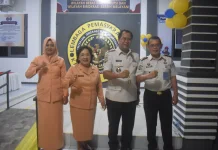 Kalapas Luwuk Hadiri Sertijab Kalapas Ampana