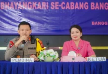 Kapolres Banggai Ajak Bhayangkari Jaga Marwah Polri