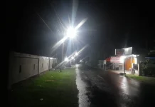 Pemkab Touna Mendapatkan Bantuan PJU Lampu Tenaga Surya