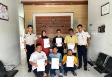 Berkah Ramadan, Enam Warga Binaan Lapas Luwuk Bebas