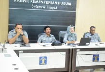 Kanwil Kemenkum Sulteng Perkuat Capaian Indeks Reformasi Hukum 2026