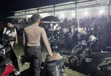 Patroli Malam Ramadhan, Polres Touna Jaga Keamanan Pusat Keramaian