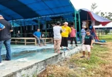 Tinjau Pasar Ramadhan Bupati Touna Ingatkan Pedagang Jaga Kebersihan