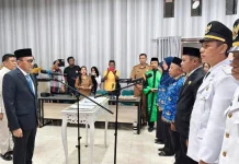 Bupati Ilham Lawidu Lantik Pejabat Pimpinan Tinggi hingga Kepala Puskesmas