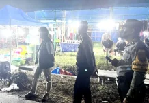 Polres Touna Optimalkan Patroli Malam Jaga Kamtibmas Pasar Ramadhan