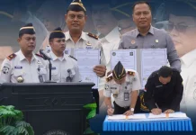 Kalapas Luwuk Hadiri Pelantikan dan PKS Ditjenpas Sulteng