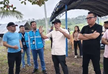 Bupati Touna Tinjau Potensi Pengembangan PLTA Ulu Bongka