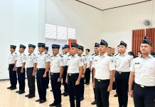 Lapas Kelas IIB Ampana Laksanakan Upacara Kenaikan Pangkat 14 Pegawai