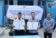 Kakanwil Kemenkum Sulteng Hadiri Penandatanganan MoU Perkuat Pembinaan WBP