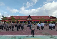 Polres Touna Siagakan Lima Pos Pengamanan jelang Lebaran 2026