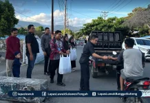 Warga Binaan Lapas Luwuk Berbagi Takjil Hasil Pembinaan Tata Boga
