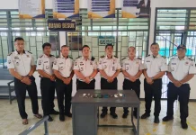 Razia Blok Hunian, Lapas Ampana Temukan HP hingga Pisau Rakitan
