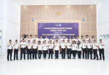 16 Personel Lapas Luwuk Resmi Naik Pangkat Setingkat Lebih Tinggi
