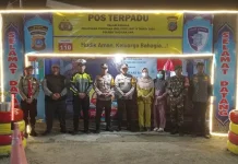 Wakaopsres Polres Touna Cek Pos Terpadu Operasi Ketupat 2026