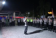 Polres Touna Siagakan Personel Gabungan, Amankan Malam Idulfitri 1447 H