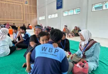 Senyum Anak-Anak Menghias Kunjungan Hari Raya di Lapas Luwuk