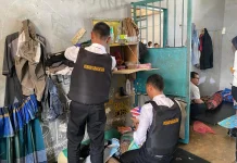 Perangi Halinar, Lapas Kelas IIB Luwuk Gencar Lakukan Penggeledahan Blok Hunian