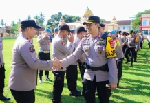 Kapolres Banggai Gelar Halal Bihalal Bersama Personel