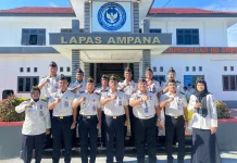 Apel Pagi, Kalapas Ampana Perkuat Disiplin dan Integritas Pegawai