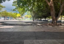 Pemerintah Kecamatan Ampana Kota Touna Prioritaskan Kebersihan Taman JH