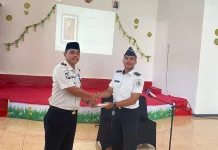 Lapas Ampana Gelar Pelepasan Pegawai dan Sambut Pejabat Baru