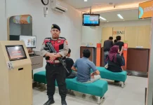 Sat Samapta Polres Touna Perketat Pengamanan Perbankan