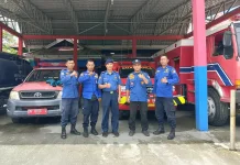 Damkar Touna Optimalkan Edukasi Tugas dan Fungsi kepada Masyarakat