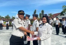 Kenaikan Pangkat Pegawai Lapas Ampana, Perkuat Integritas dan Profesionalisme