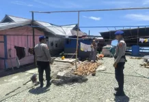 Cegah Ilegal Fishing, Satpolairud Polres Touna Sambangi Nelayan Labuan