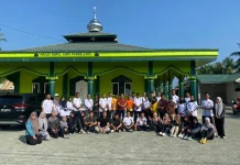 Bhakti Sosial Lapas Ampana Bersihkan Masjid dan MDA