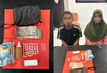 Satresnarkoba Polres Touna Tangkap Pasutri Pengedar Sabu dan Obat Terlarang