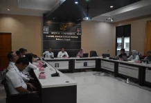Kanwil Kemenkum Sulteng Terima Pemaparan Hasil Uji Beton Gedung Kantor
