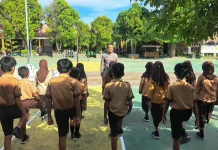 Polantas Menyapa, Satlantas Touna Tanamkan Disiplin Berlalu Lintas sejak Dini