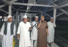 Beri Dukungan Moril, Jemaah Tabliqh Ampana Rutin Kunjungi Pasien RSUD