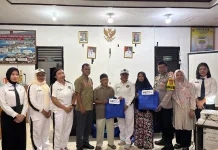 Lapas Luwuk Salurkan Bantuan Sosial dan Hasil Pertanian Warga Binaan
