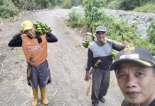Petani Uetoli Apresiasi Peningkatan JUT menuju Lahan Pertanian
